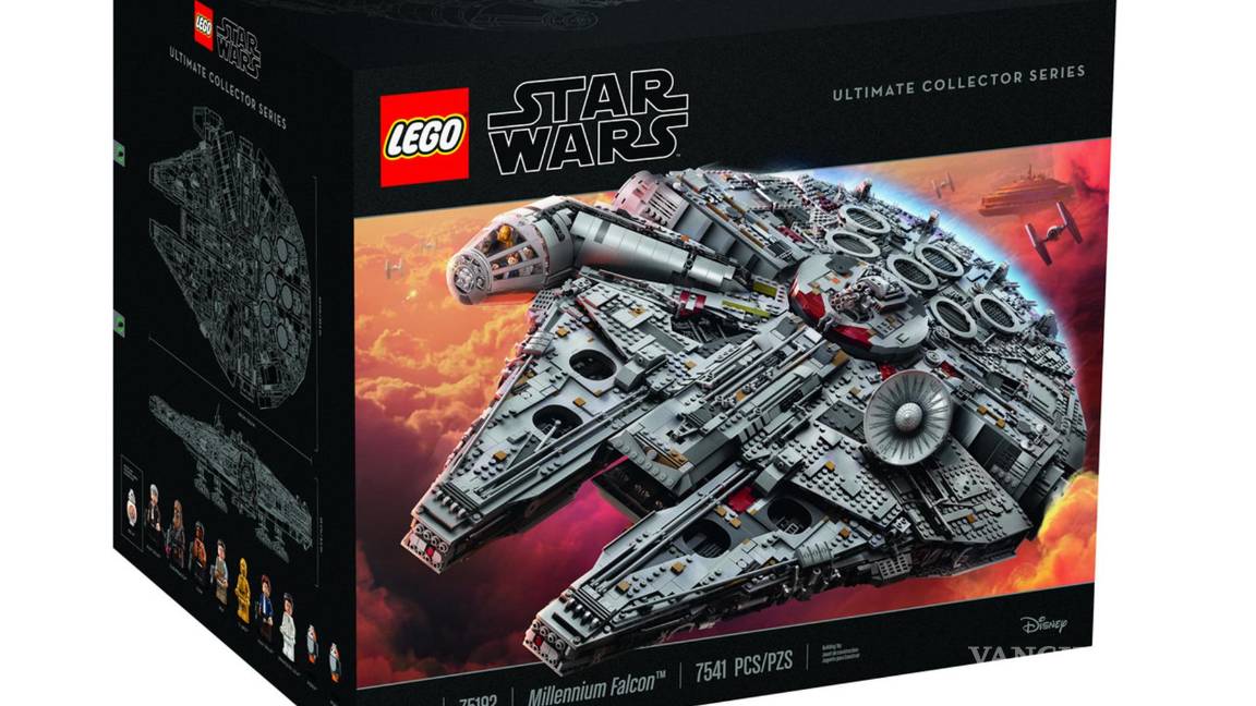 $!¡Hasta 800 dólares este set del Halcón Milenario de LEGO!