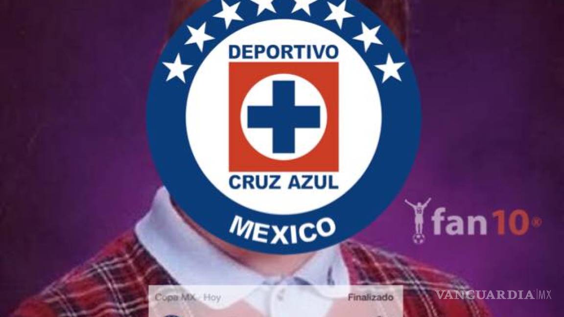Los memes de la eliminación del Cruz Azul en la Copa MX