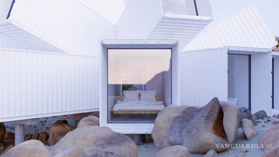 $!Joshua Tree Residence, el lujo de vivir ¡en unos contenedores!