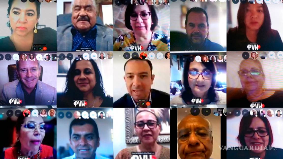 Sesionan los 25 diputados de Coahuila de manera virtual por COVID-19