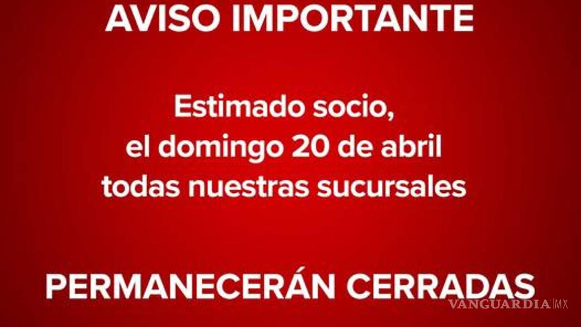 $!Costco México anuncia cierre total de sucursales en México únicamente este domingo de abril