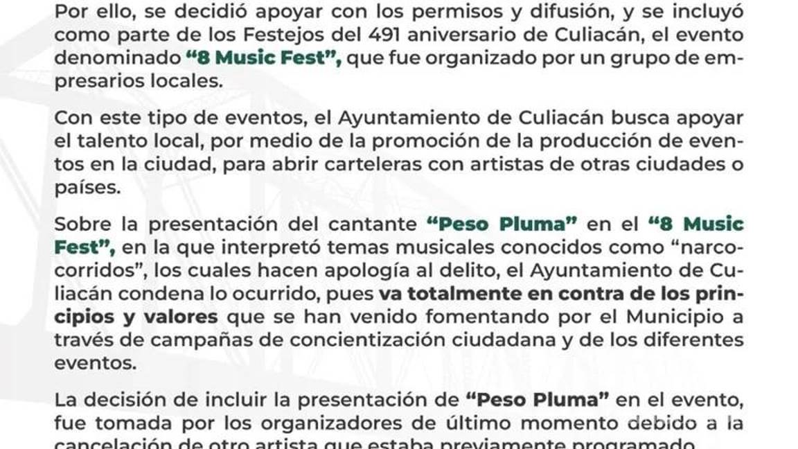 $!‘El Chapo’ Guzmán ‘apareció’ en festejos del 491 aniversario de Culiacán