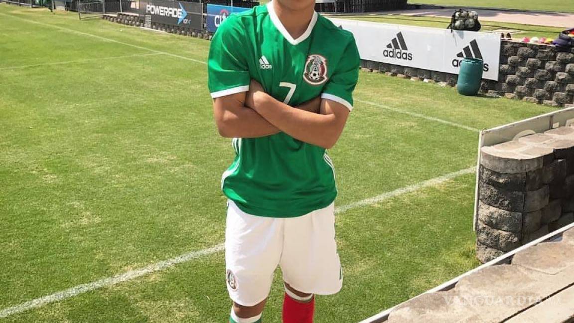 El de Saltillo, Misael Domínguez, convocado al Mundial Sub 20 junto a Diego Lainez