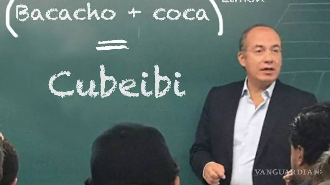 Felipe Calderón da clase en el ITAM... y su cátedra se convierte en meme