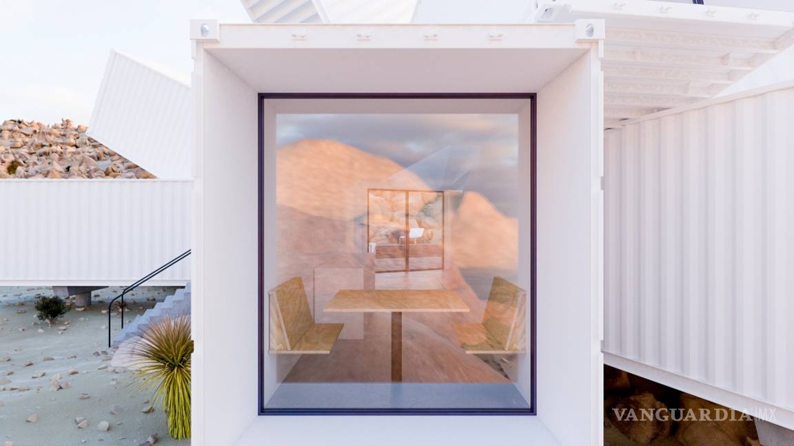 $!Joshua Tree Residence, el lujo de vivir ¡en unos contenedores!