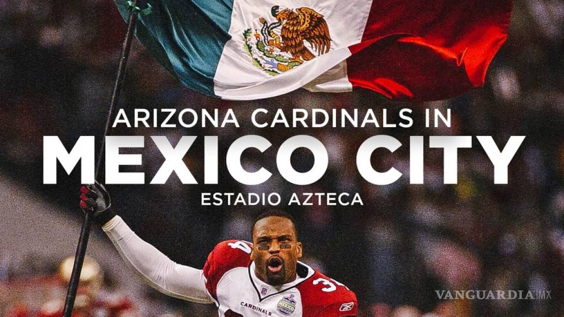 Confirman Cardinals de Arizona partido en México