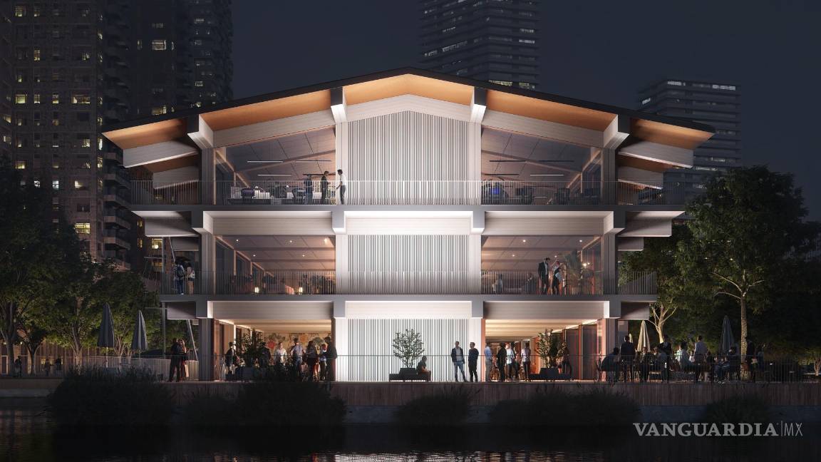 $!Sede de GCA, en FOR, vista nocturna.