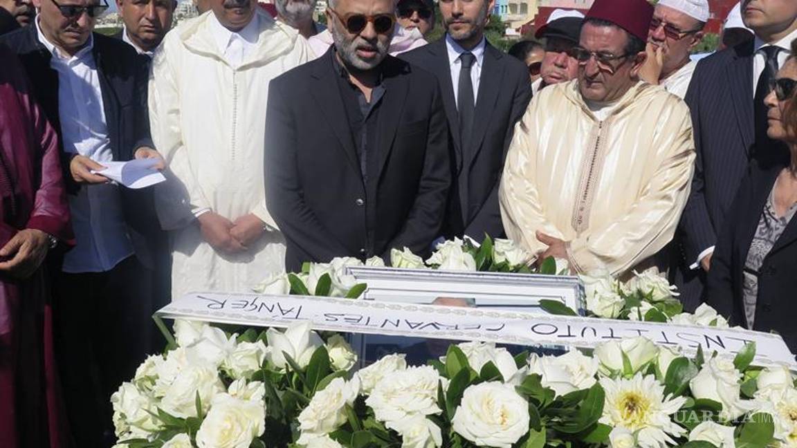 $!Juan Goytisolo es enterrado en el cementerio marítimo de Larache