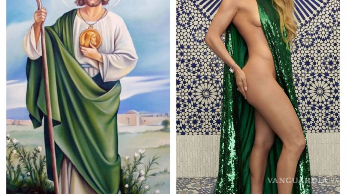 $!Comparan a Jennifer López con San Judas Tadeo; usuarios la hacen meme
