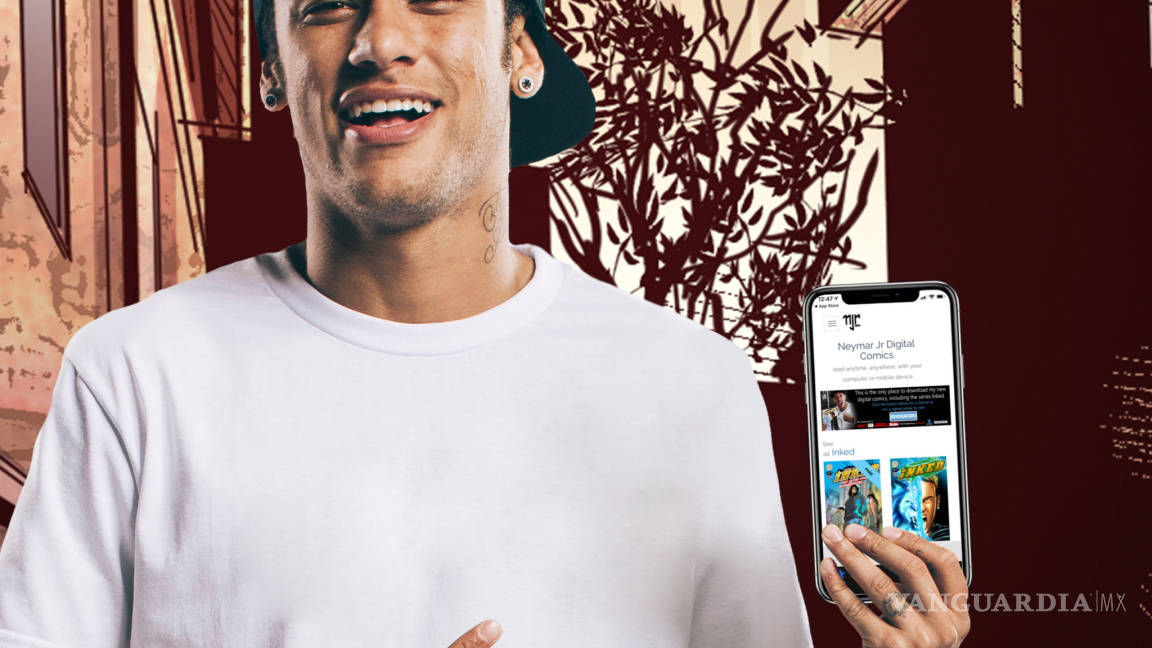 Neymar lanza una aplicación de sus cómics y podría tener un videojuego