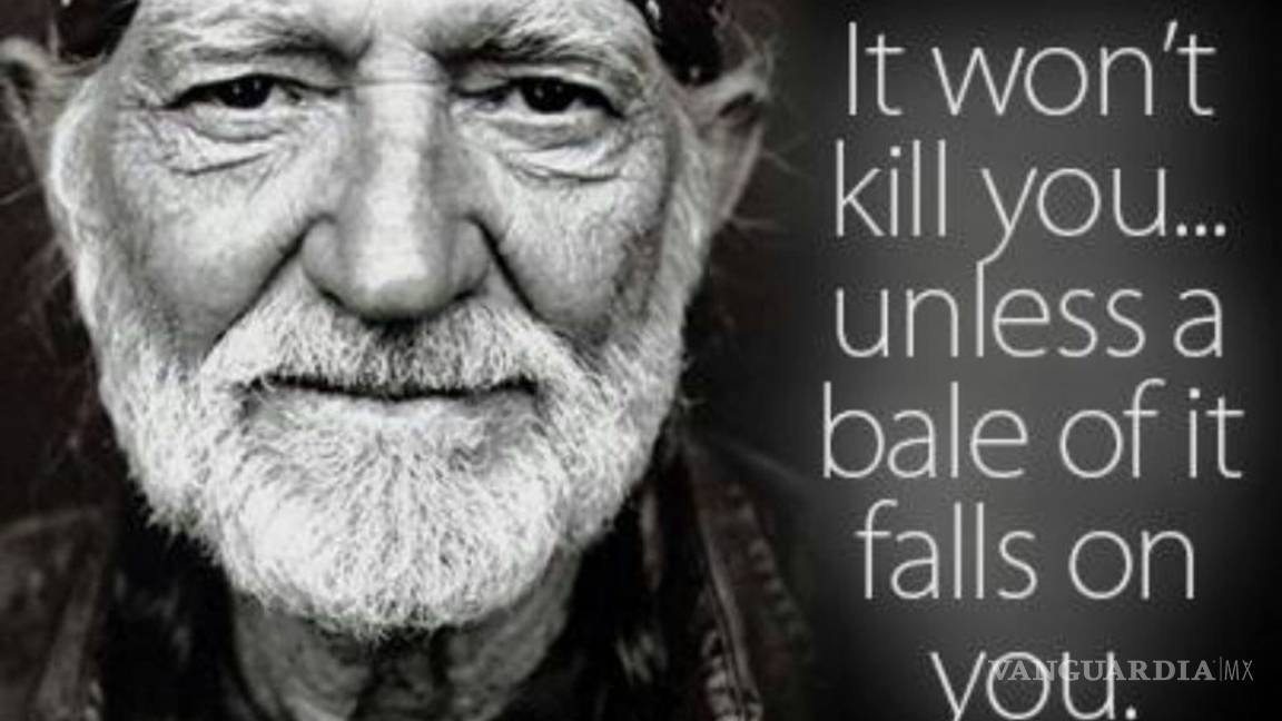 $!Willie Nelson un legendario fumador de mariguana… y cantante de country