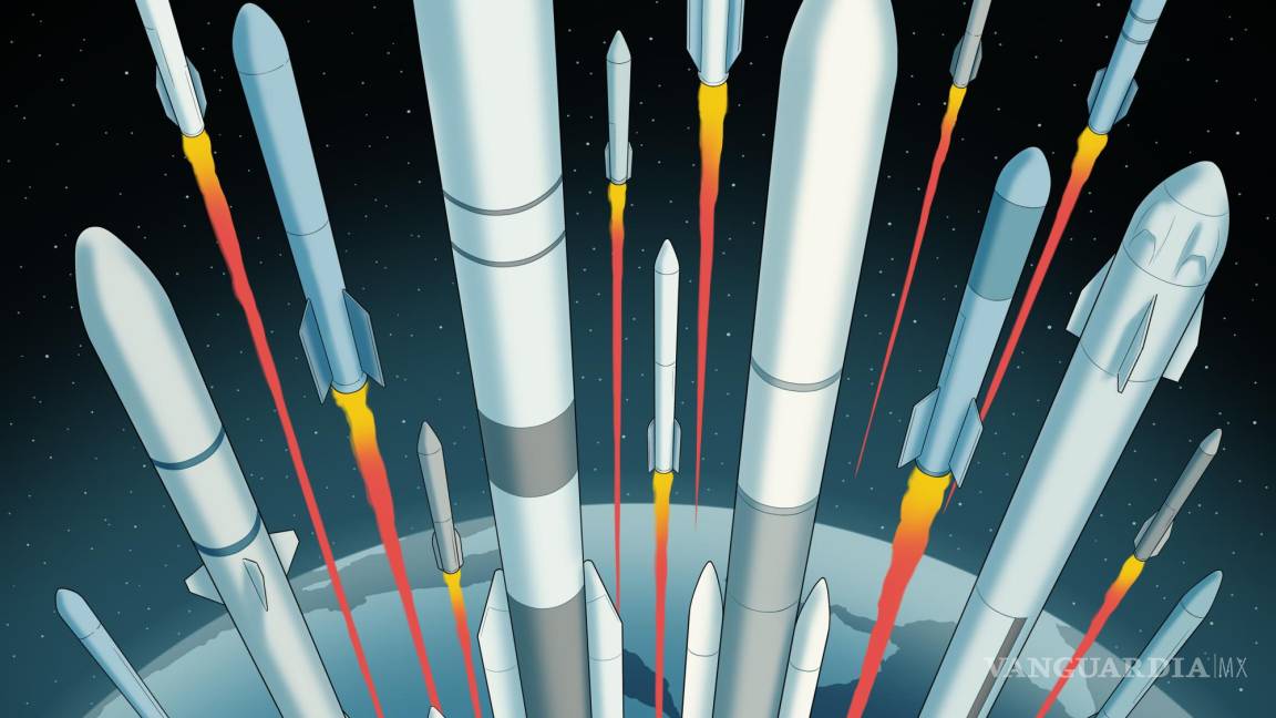 Nueva carrera espacial crea emisiones y residuos