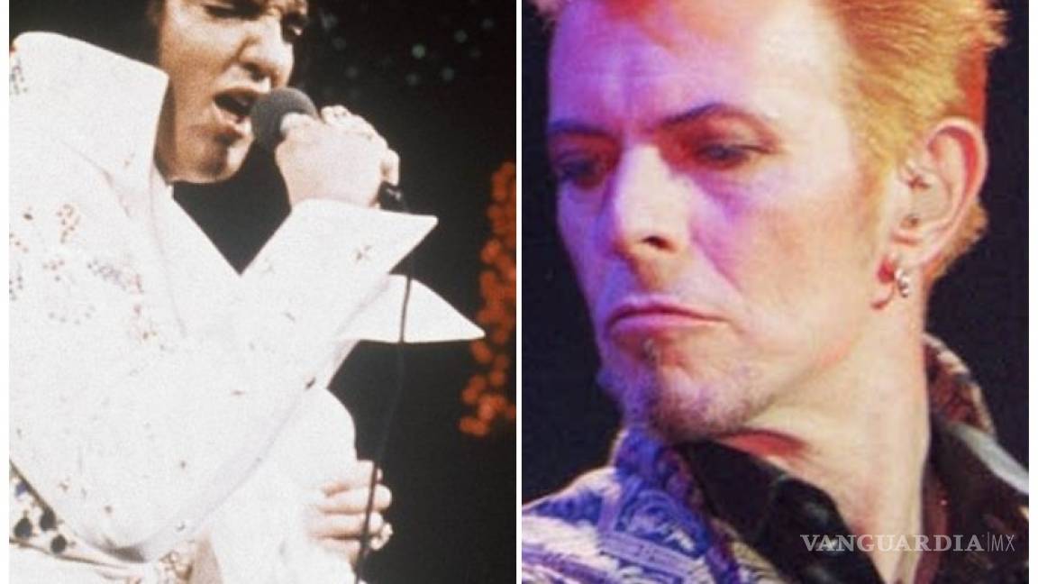 David Bowie y Elvis Presley, dos leyendas de la música