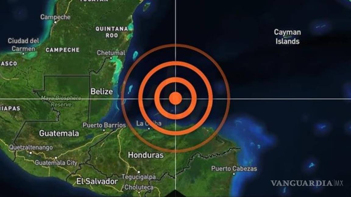 Sismo de magnitud 6.3 grados ocurrido en Honduras sorprende a habitantes de Chetumal