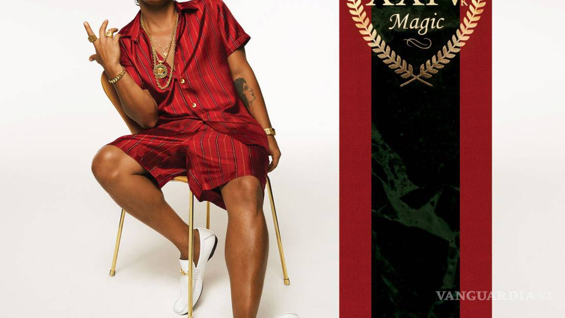 $!Bruno Mars llega cargado de oro al Volcán