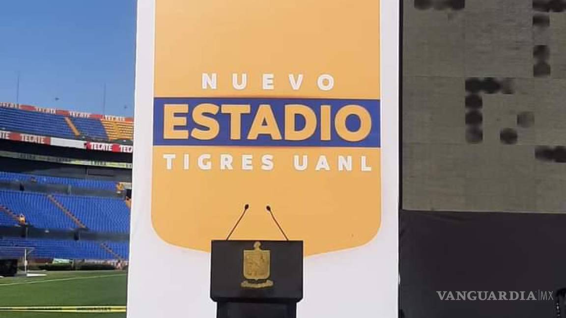Anuncian arranque de la construcción del nuevo estadio de los Tigres