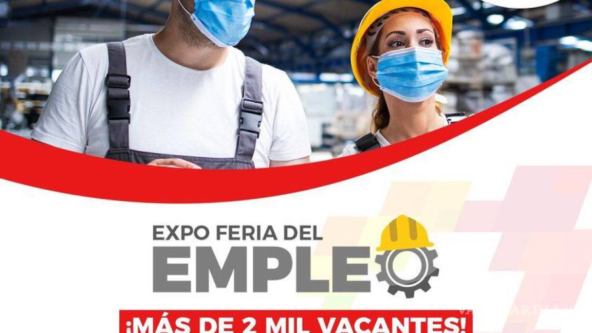 ¿Buscas trabajo en la ZM de Saltillo? Habrá Feria del Empleo en Ramos Arizpe con 2 mil vacantes