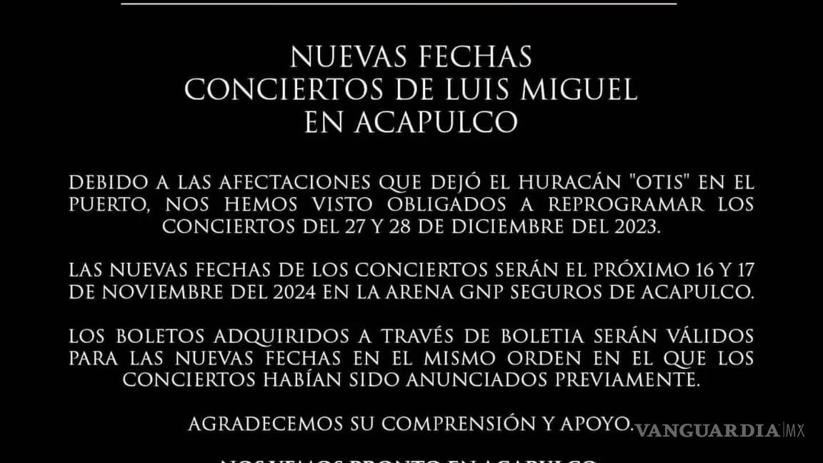 $!Estas serían las únicas dos fechas oficiales para el 2024.