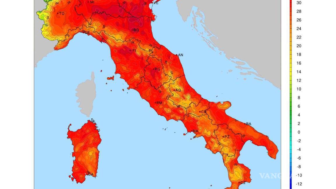 Italia empieza agosto con una semana de temperaturas récord