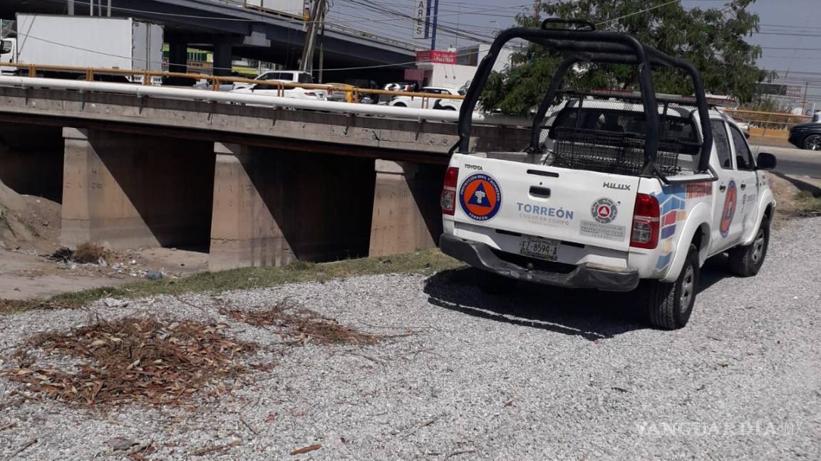 Protección Civil de Torreón vigila canales de riego para evitar accidentes