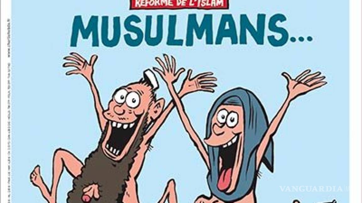 $!Charlie Hebdo denuncia nuevas amenazas de muerte por caricatura de musulmanes