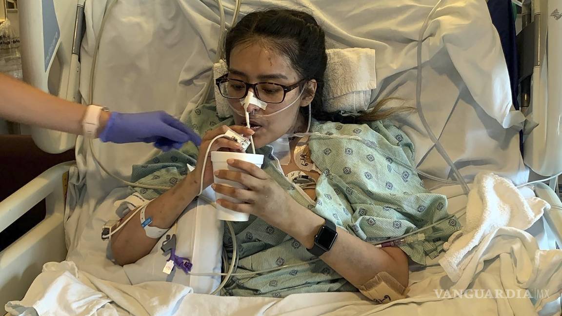 Una paciente de COVID-19 es dada de alta tras recibir un extraordinario trasplante doble de pulmón