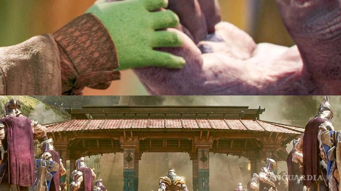 $!Padre e hija hacen tierno cosplay de Thanos y Gamora