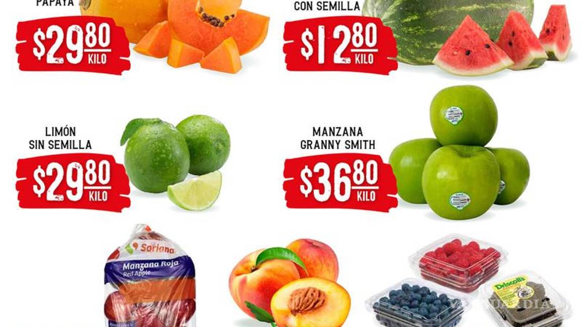 $!Ofertas del ‘Martes y Miércoles del Campo’ este 1 y 2 de julio con descuentos en frutas, verduras y carnes