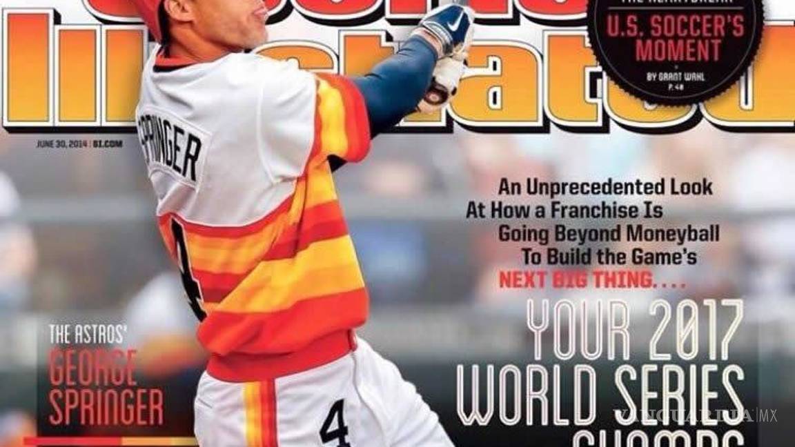 $!Sports Illustrated predijo el título de los Astros...¡en 2014!