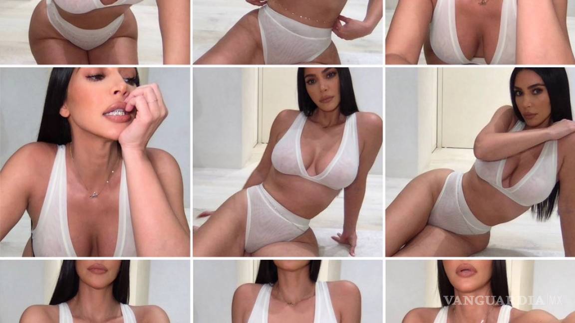 Kim Kardashian mostró curvas y más curvas, paralizando Instagram
