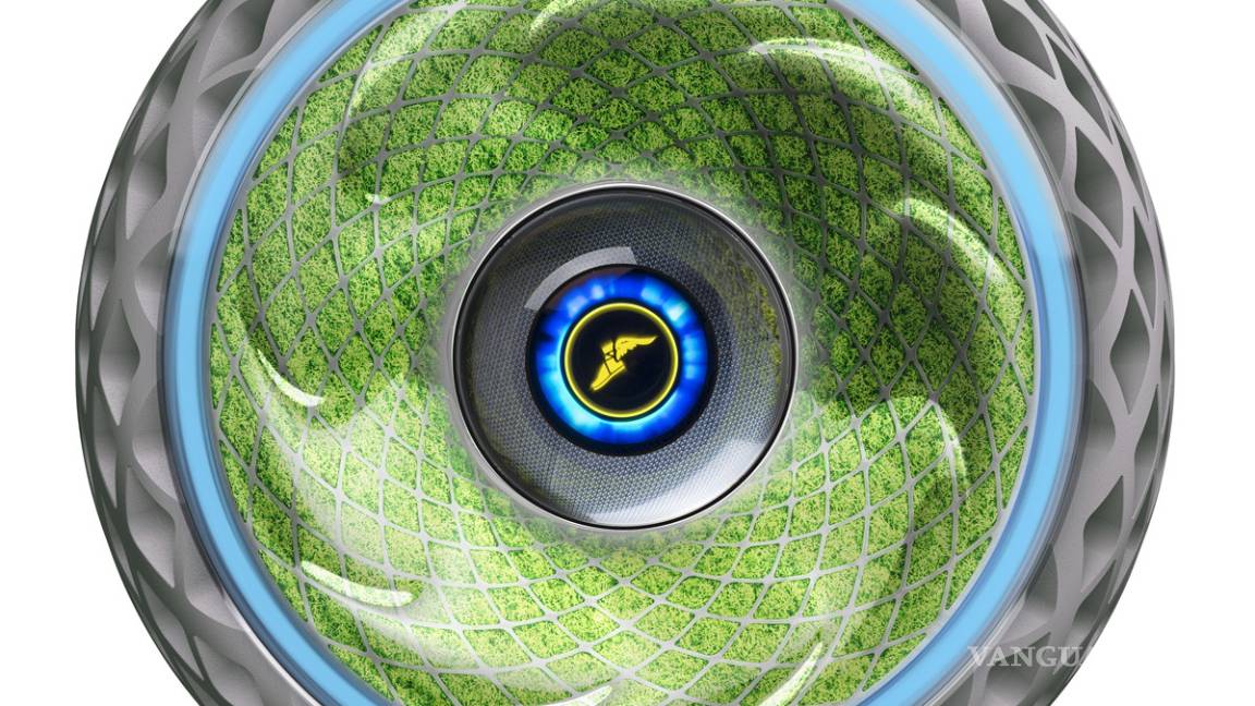 $!Goodyear Oxygene, neumático relleno de musgo para limpiar el aire de las ciudades