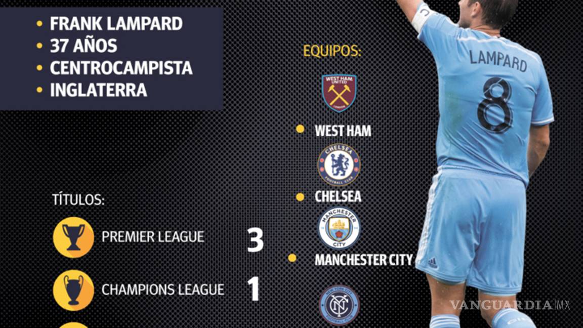 $!Frank Lampard anunció su retiro de las canchas