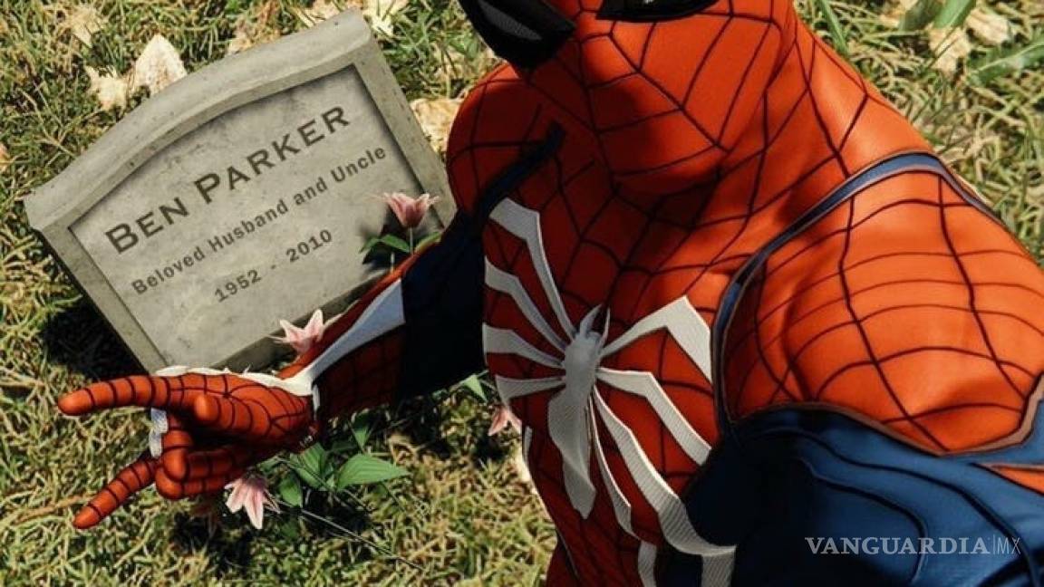 Gamers 'se toman selfie' en tumba de Ben Parker, el tío de Spider-Man