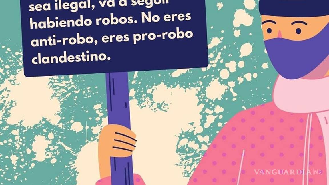 $!‘Ya que estamos legalizando delitos’; página de Facebook difunde ilustración ‘a favor del robo’