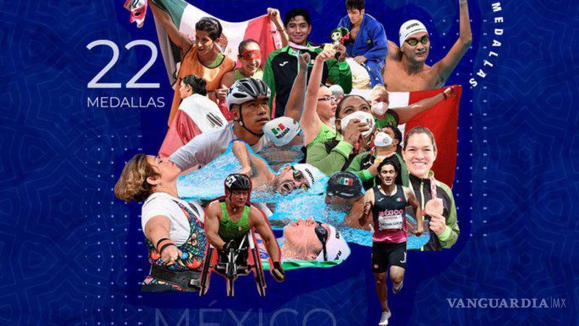 México se despide de los Juegos Paralímpicos de Tokyo 2020 con 22 medallas