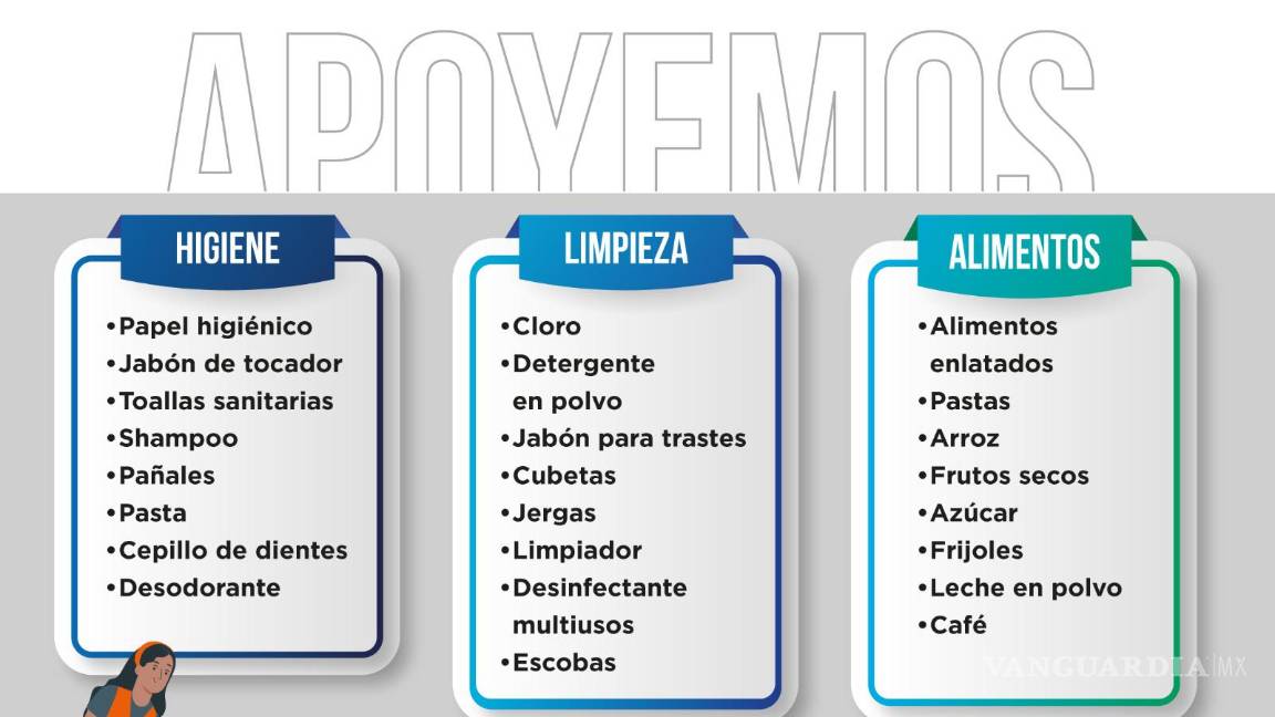 $!El periódico VANGUARDIA se convierte en centro de acopio.