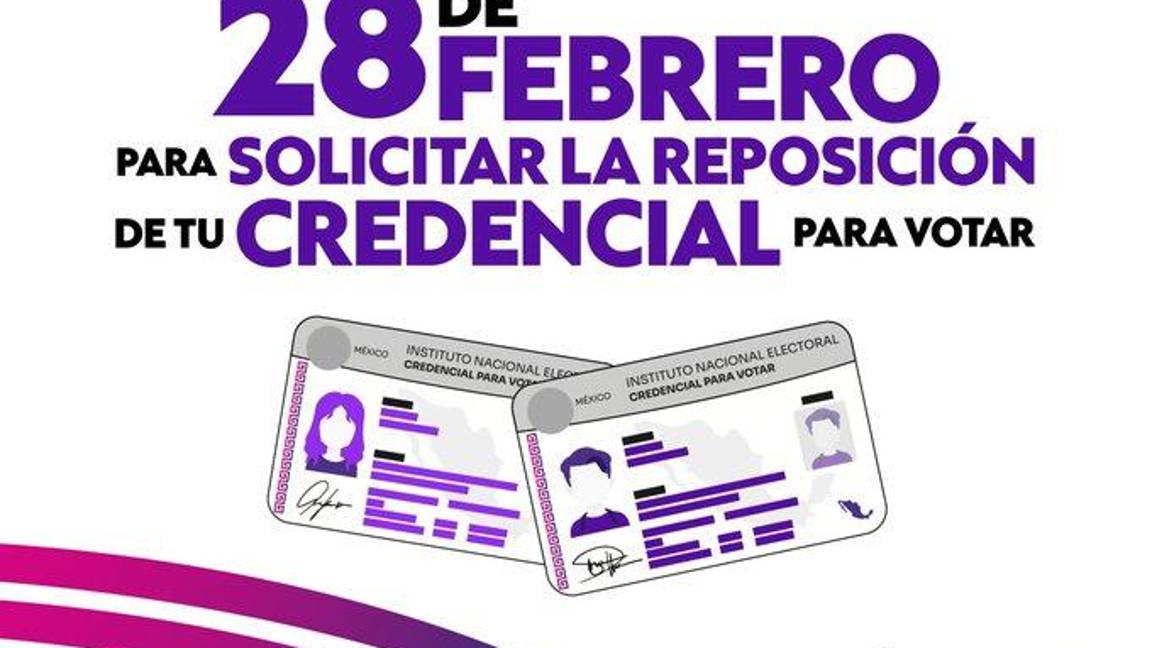 $!Saltillo: ¿Perdiste tu INE? ¡Aún tienes tiempo para reponerla y participar en las elecciones!