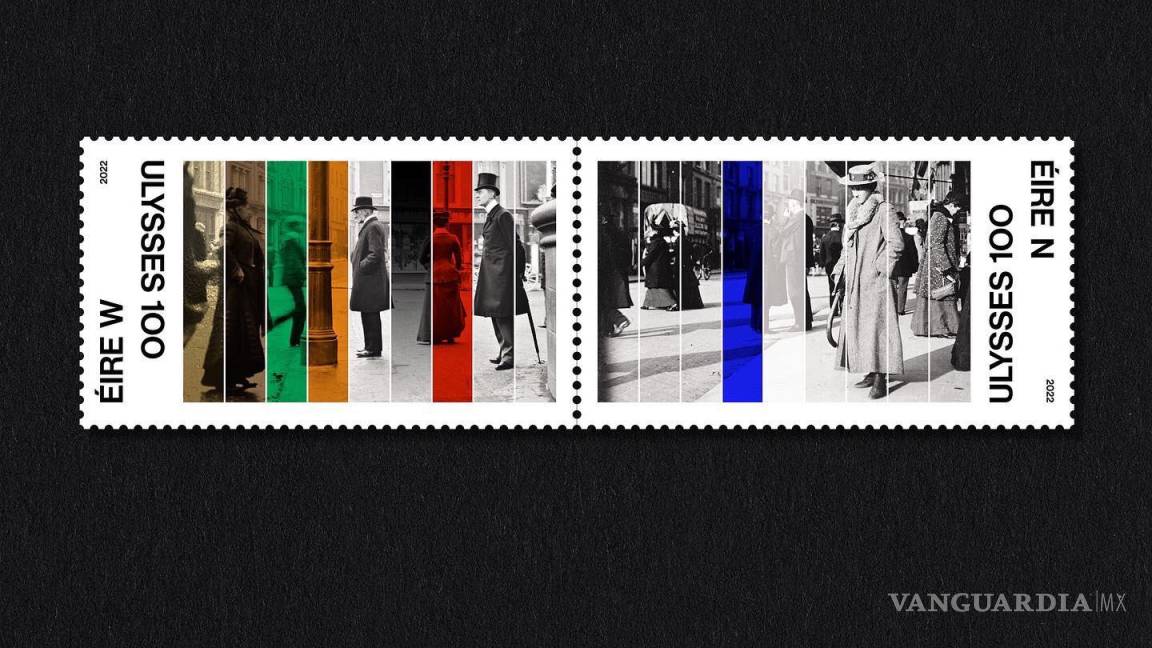 Irlanda conmemora con dos timbres el centenario de la publicación de “Ulises”, James Joyce