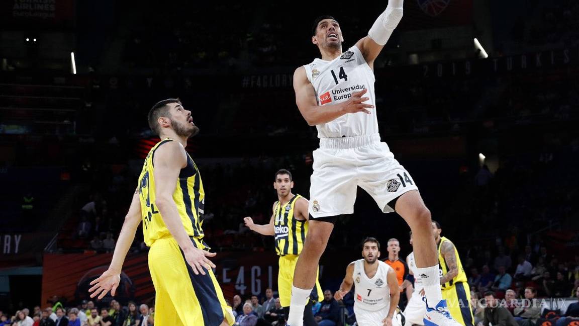 $!Gustavo Ayón es el MVP en el triunfo del Real Madrid para convertirse en el tercer lugar del Final Four