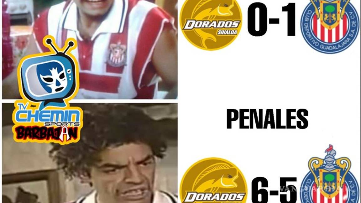 $!Los memes de la eliminación de las Chivas de la Copa MX