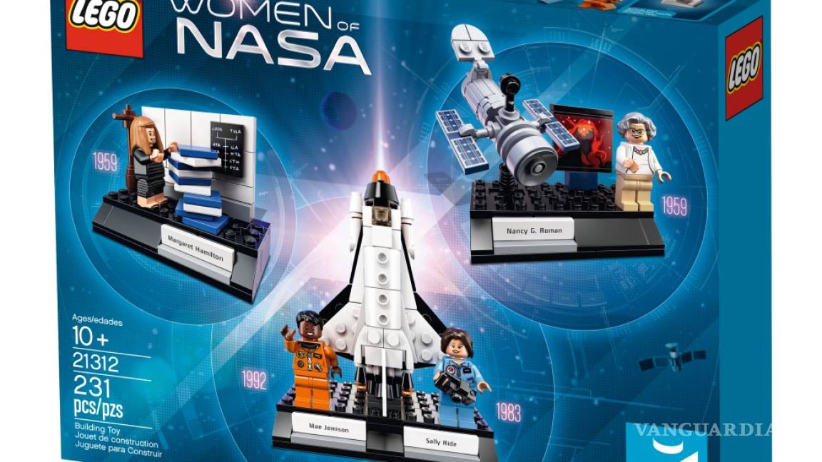 Homenajea Lego a astronautas y científicas de la NASA