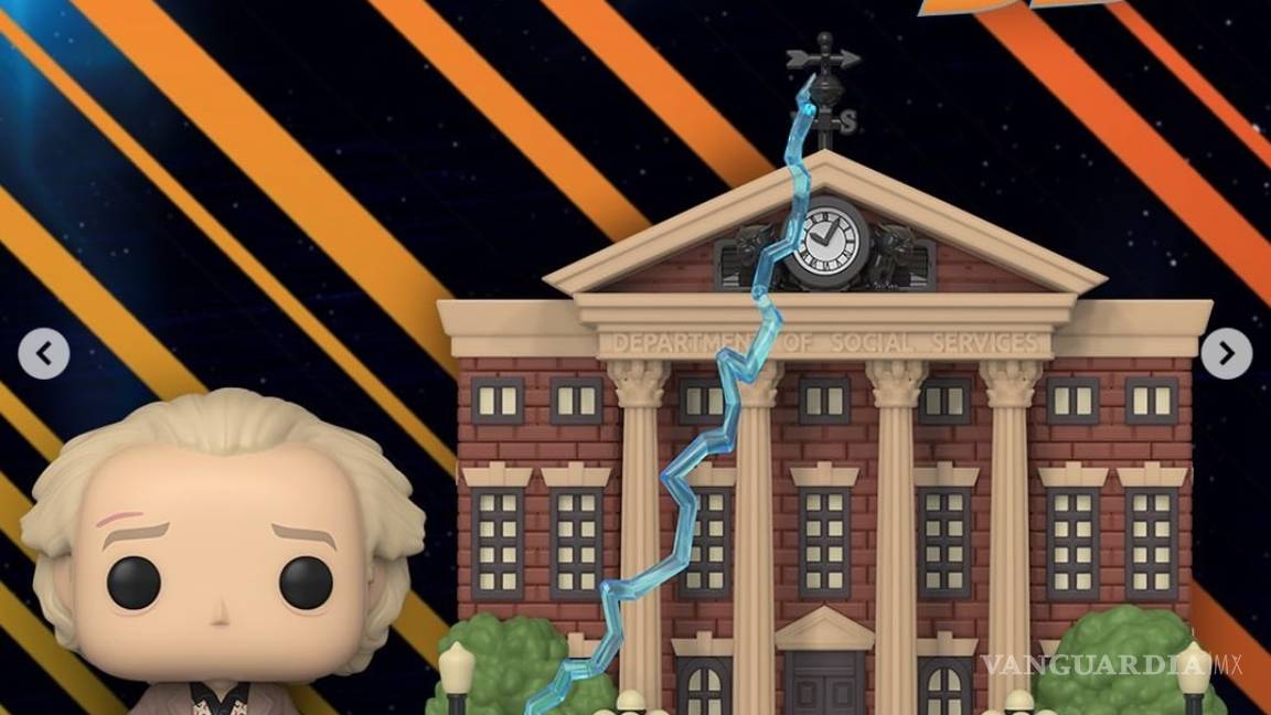 $!¡Llegaron del futuro! Presentan Funko Pop por el 35 aniversario de Volver al futuro