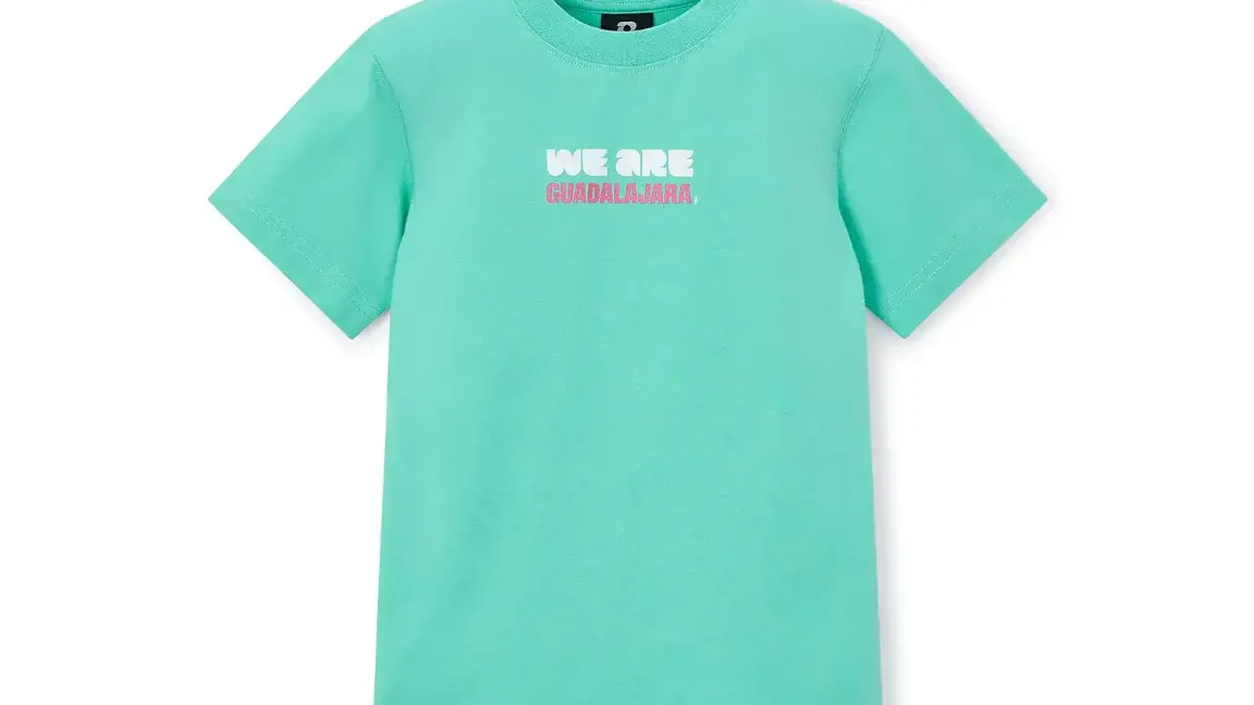 $!Playera cuello redondo