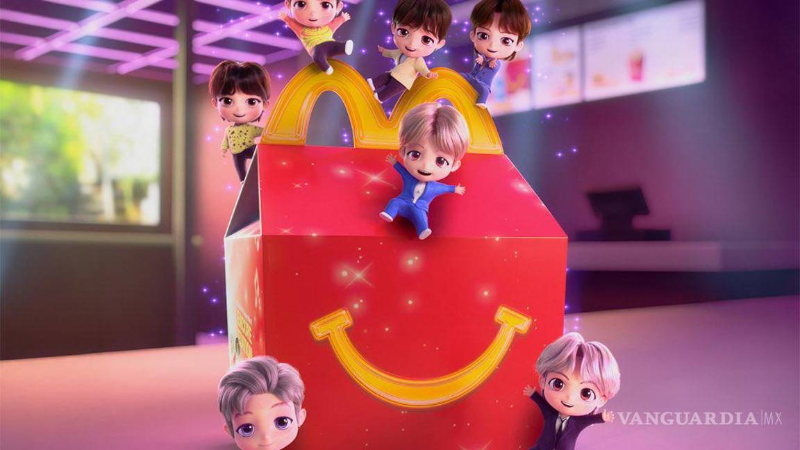 $!McDonald’s anuncia la llegada de la Cajita Feliz de BTS a México con los personajes TinyTan