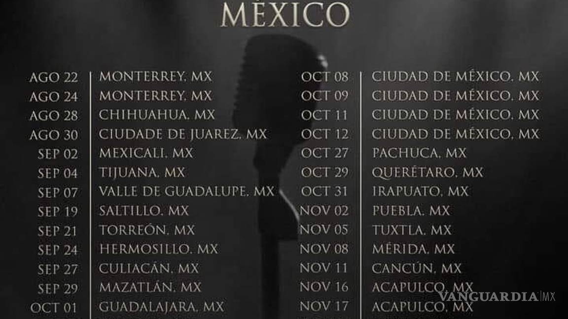 $!¡Santa Claus lo hace verdad! Vendrá Luis Miguel a Saltillo con su tour en septiembre de 2024 en el Estadio Madero