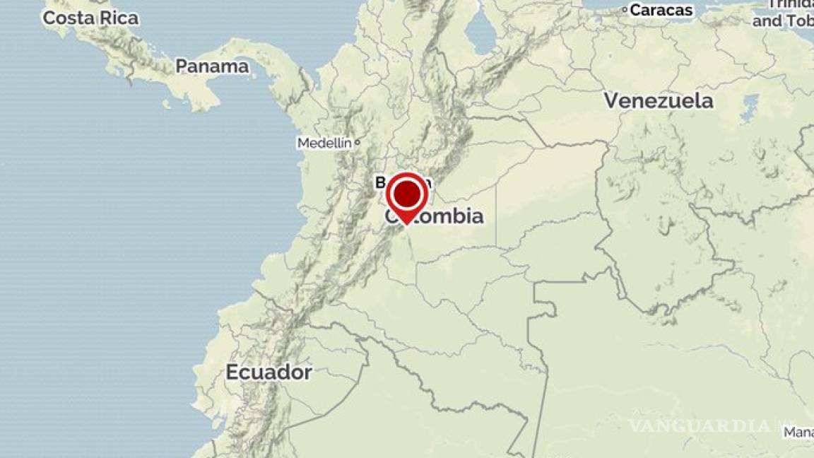 Sismo de magnitud 6 sacude Colombia; no hay reporte de algún daño