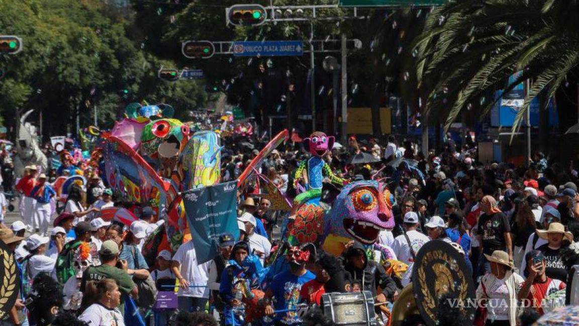 Conquista el desfile de alebrijes a la Ciudad de México: registran más de 630 mil asistentes