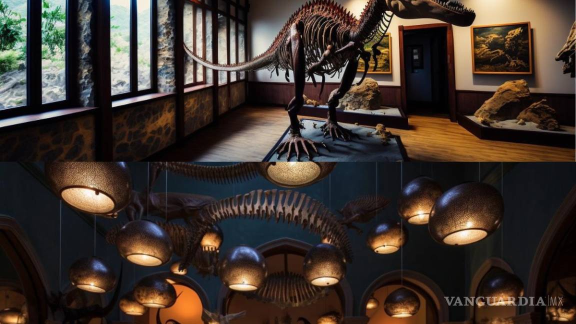 $!Sala de los grandes dinosaurios.