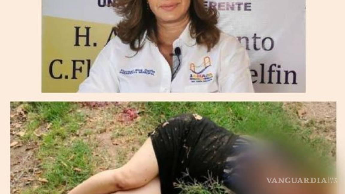 $!Esposo de alcaldesa asesinada en Veracruz está prófugo, 'ahora me buscarán a mí'