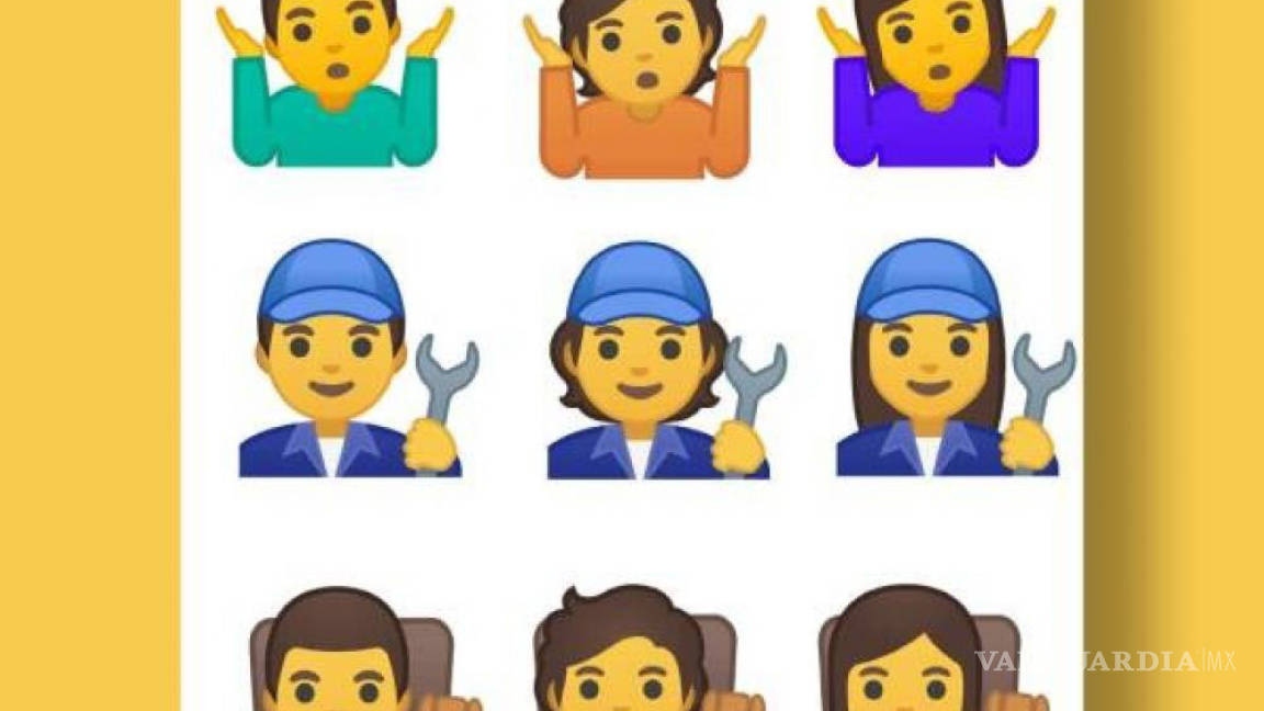 Agregará Google emojis de ‘género neutral’